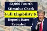 $2,000 Fourth Stimulus Check for everyone