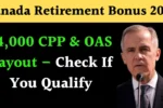Canada Retirement Bonus 2025