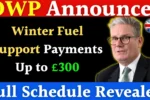 DWP Announces Payment Schedule for Winter