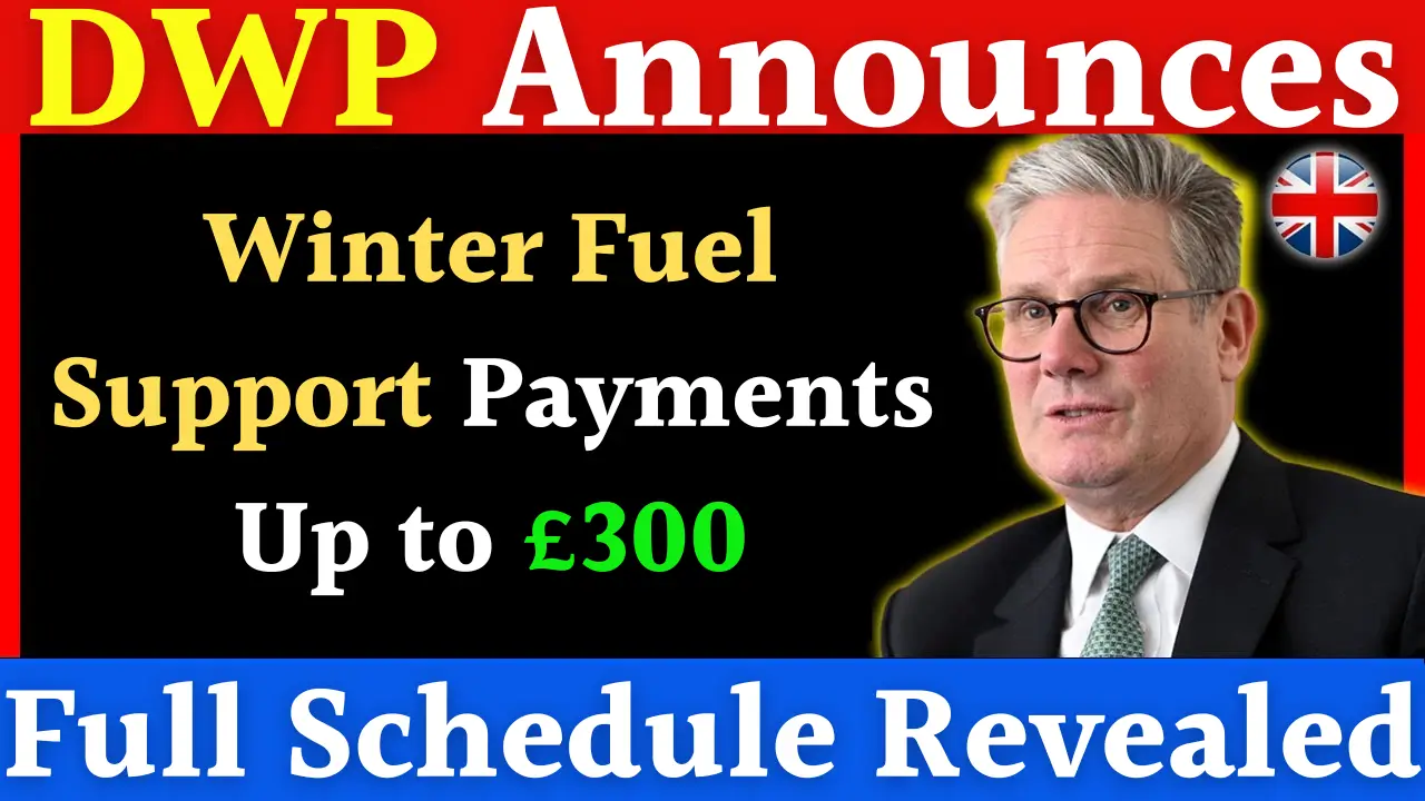 DWP Announces Payment Schedule for Winter