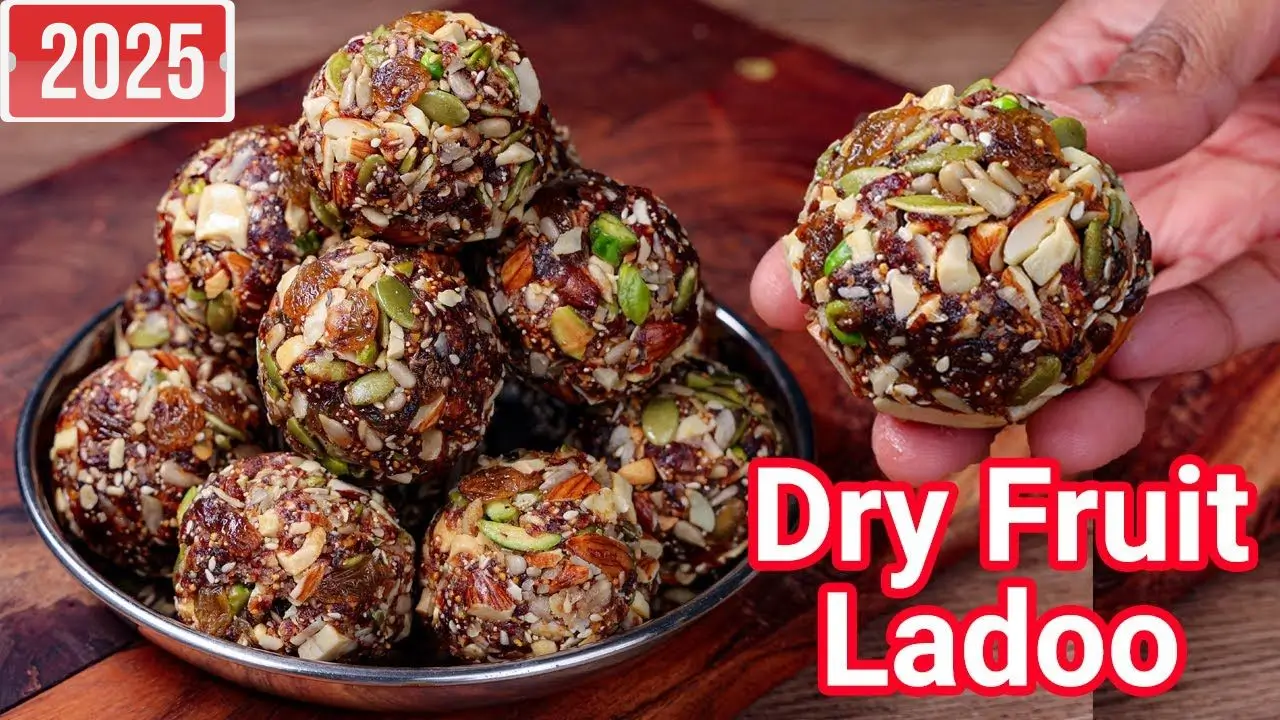 Dry fruits ladoo