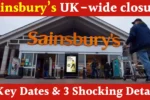 Sainsbury's UK-wide closure scheduled