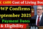 UK £600 Cost of Living Boost