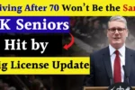UK Seniors Face Big License Surprise